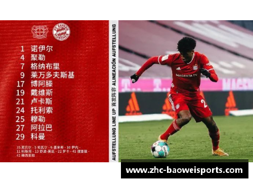 宝威体育拜仁慕尼黑主场大胜勒沃库森止步六连败：足球盛宴的终极较量 - 副本
